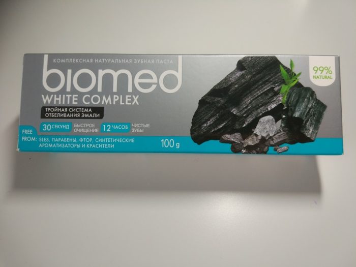 Зубная паста Biomed White Complex